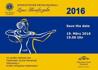 Foto LionsBall Savethedate 2016